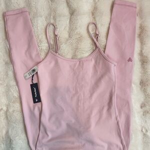 Aritzia Pink Jumpsuit